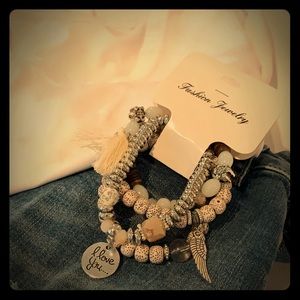 Bohemian 4pcs Bracelet Set
